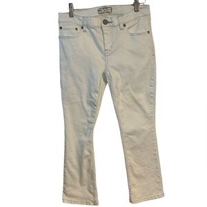 Free people white bootcut jeans size W29